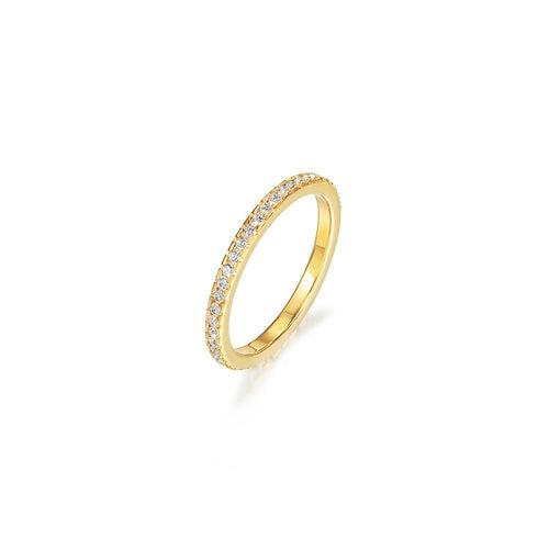 Anel Aurora Folheado a Ouro 18k