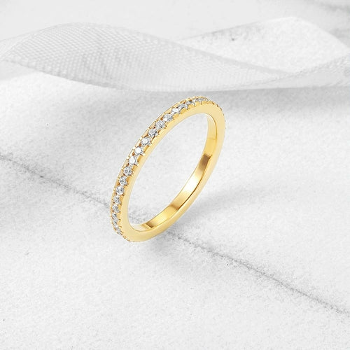Anel Aurora Folheado a Ouro 18k